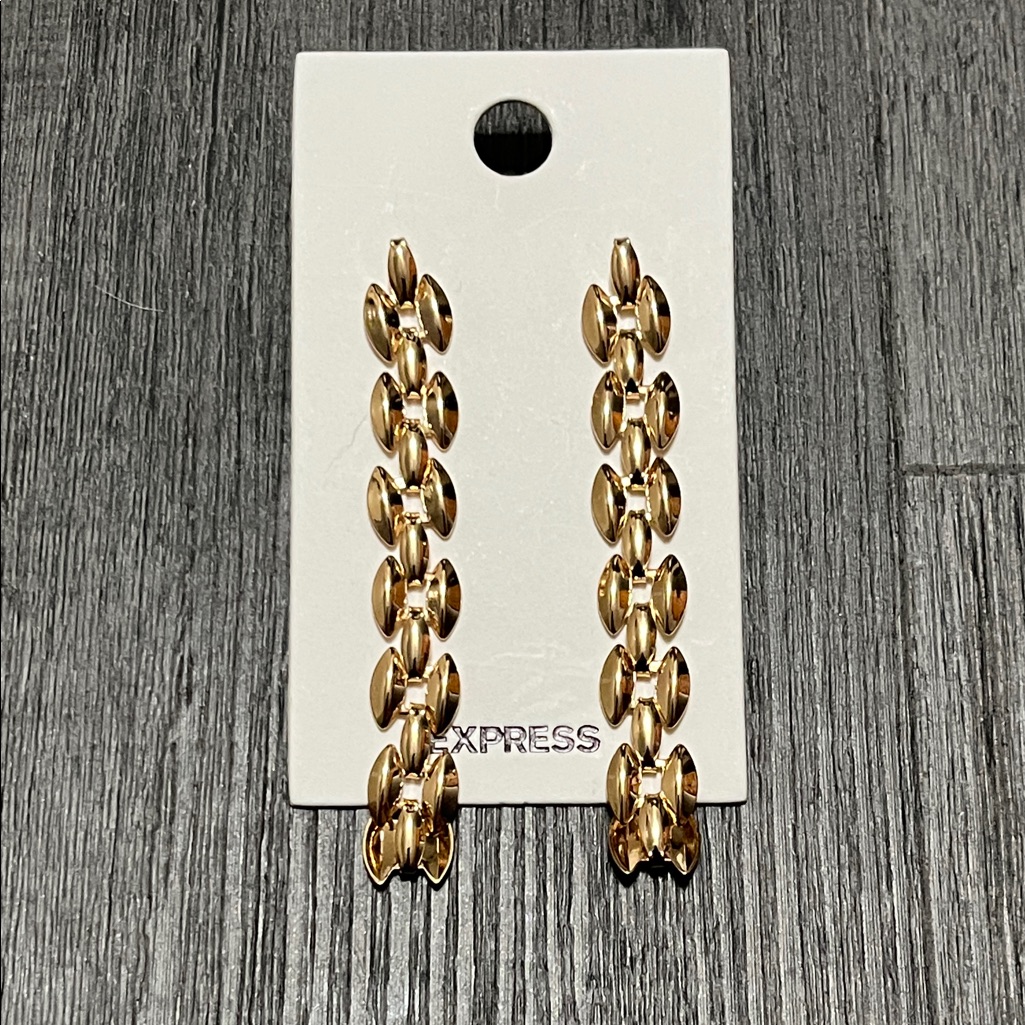 Gold Dangle Earrings
